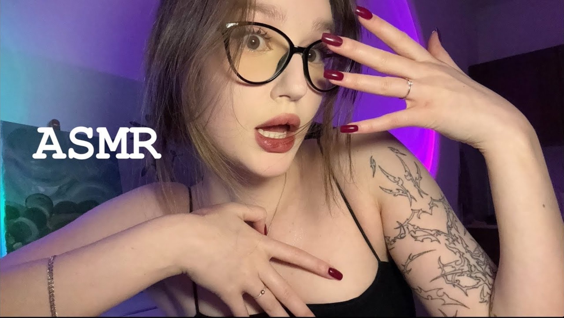 ASMR/АСМР розовые триггеры небольшая болталка смотреть онлайн