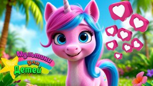 Единорожка - Весёлый Мультик и Песенки для Малышей + РАЗВИВАЮЩИЕ МУЛЬТИКИ ДЕТЯМ