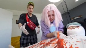 БРУНО - BRUNO -РАЗРЕЗАЛ ДЖЕФФА УБИЙЦУ, ТЫ НЕ ПОВЕРИШЬ ЧТО БЫЛО ВНУТРИ !