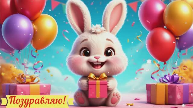 С Днём Рождения! Поздравление КЛАССНОЕ! Открытка Видео смотреть онлайн