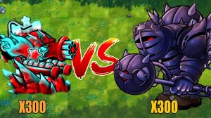 PVZ 1 Fusion 2.6 Challenge - 300 Растений Fusion против 300 Ультимейт-Обсидиановых Гаргантюаров