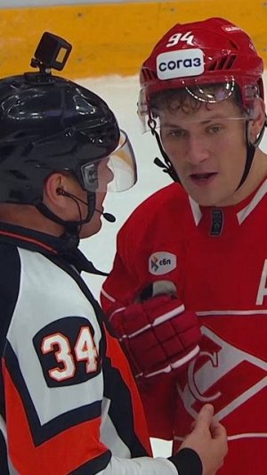 ПОДКОЖНЫЙ КЛЕЩ🤬🔥 #КХЛ #хоккей #судьи