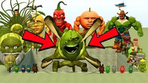 ИТАЛЬЯНСКИЙ МЕМ AI BRAINROT И СЕМЬЯ ЛАБУБУ ПРОТИВ ГИГАНТСКОЙ ЯМЫ С МНОГОНОЖКОЙ-ДЫНЕЙ ЛИН ГАН