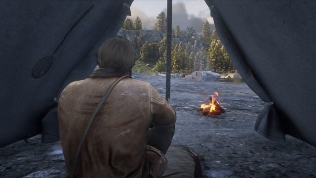 RED DEAD REDEMPTION 2 Ambient Music & Ambience Camp Fire Peace смотреть онлайн