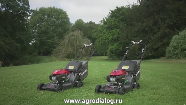 Бензиновая газонокосилка Honda HRN 536 C VKEA смотреть онлайн