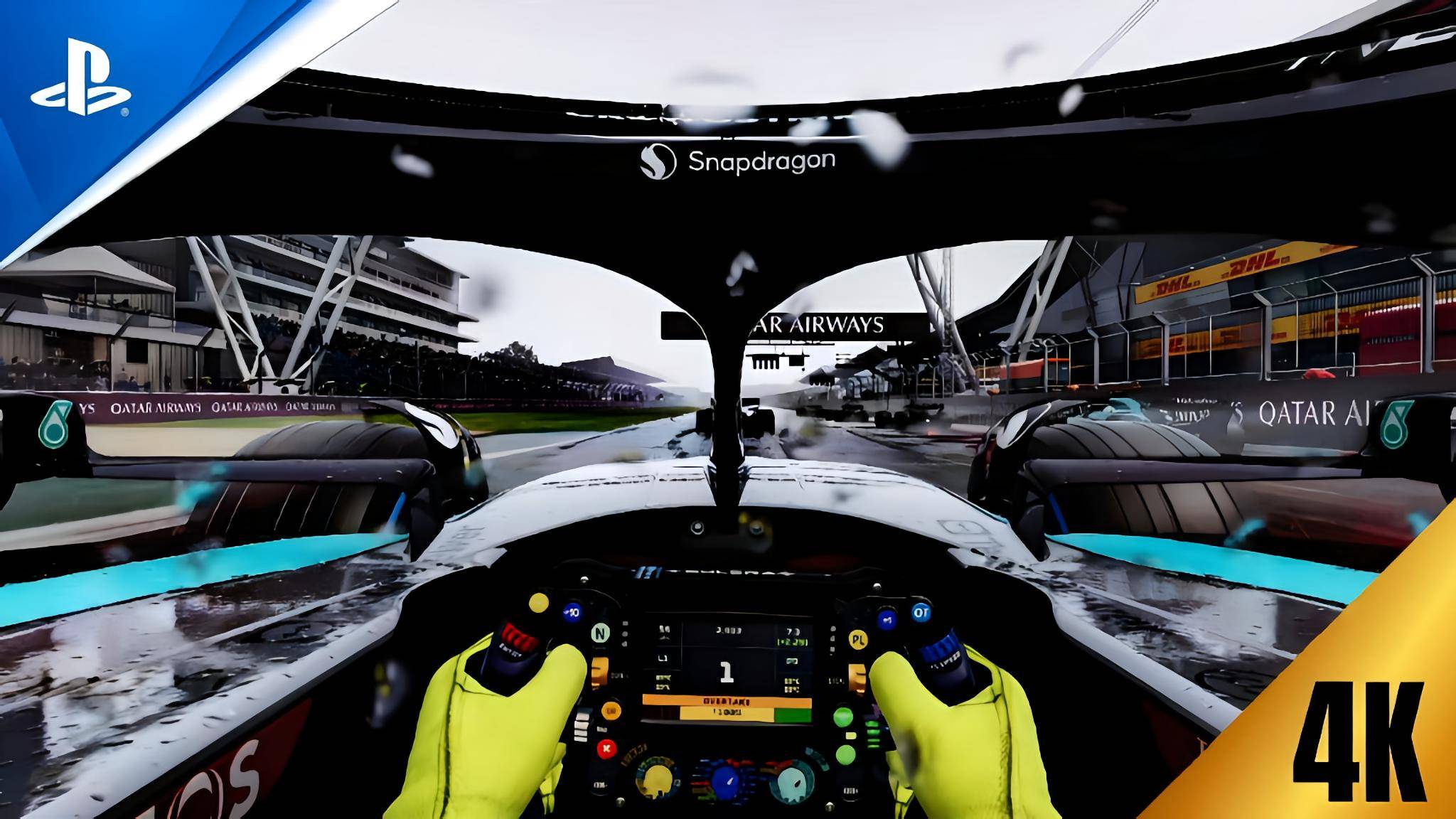 Realistic Gameplay F1 2024 First Person (PS5)