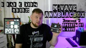 M-VAVE ANNBLACKBOX и как с этим жить?! Эпизод 2. Пресеты от M_VAVE.