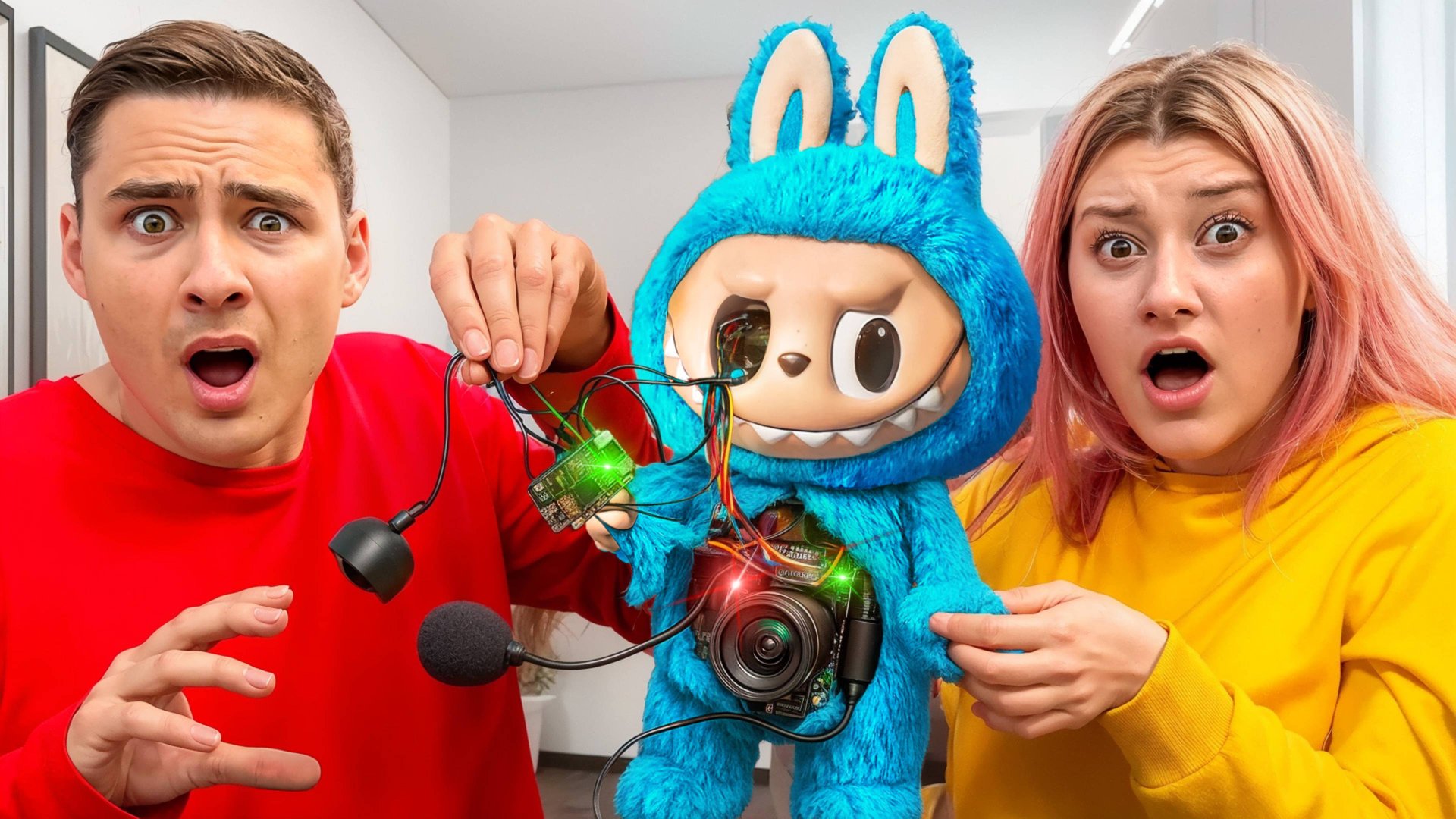 Разоблачение ЛАБУБУ ! Камера и прослушка внутри ?