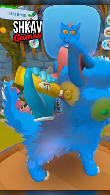 ПОКУСАЛИ ДРАКОНА! #petsnstuff #vr #pets&stuff смотреть онлайн