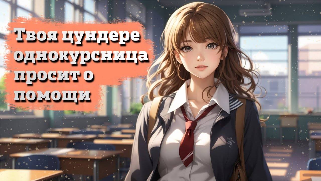 36 Твоя цундере однокурсница просит о помощи _ ASMR RP смотреть онлайн