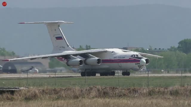 ИЛ 76 Посадка