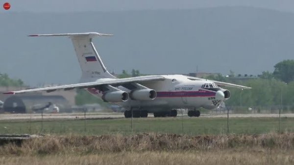 ИЛ 76 Посадка