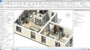 Видеокурс Autodesk Revit 2023: Дизайн интерьера