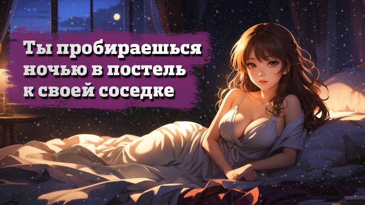 27 Ты пробираешься ночью в постель к своей соседке _ ASMR RP смотреть онлайн