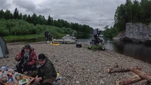 Супер новинки в аэролодках "Хариус". Поддув и два карбюратора.