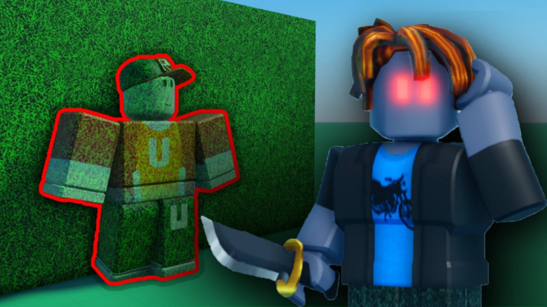 Притворились СТЕНКОЙ в прятках роблокс! Roblox Прятки смотреть онлайн