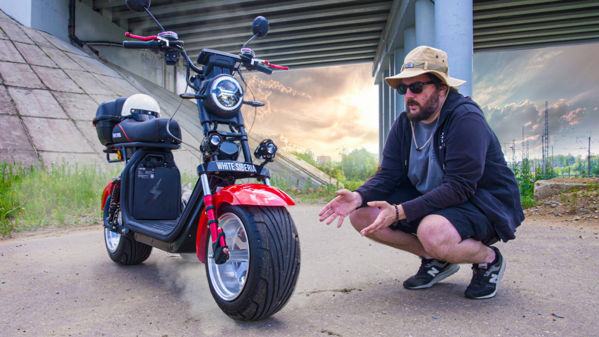 САМЫЙ БЫСТРЫЙ ЭЛЕКТРОСКУТЕР СИТИКОКО | White Siberia PRO MAX 3950w смотреть онлайн