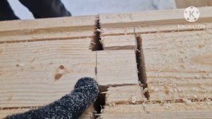 Как самому построить дом из бруса. Первый венец сруба.