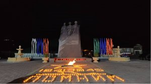 «Пусть свечи памяти горят».  В Ботлихе зажгли свечи памяти