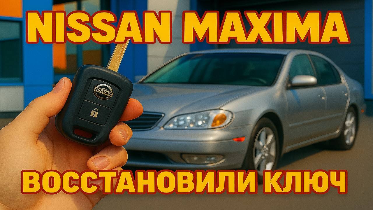 Восстановление ключ Nissan Maxima A33 2004 - Key77.ru