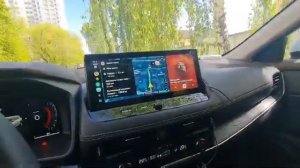 Андроид Авто и климат на Ниссан Х-трейл Т33 Е-Power