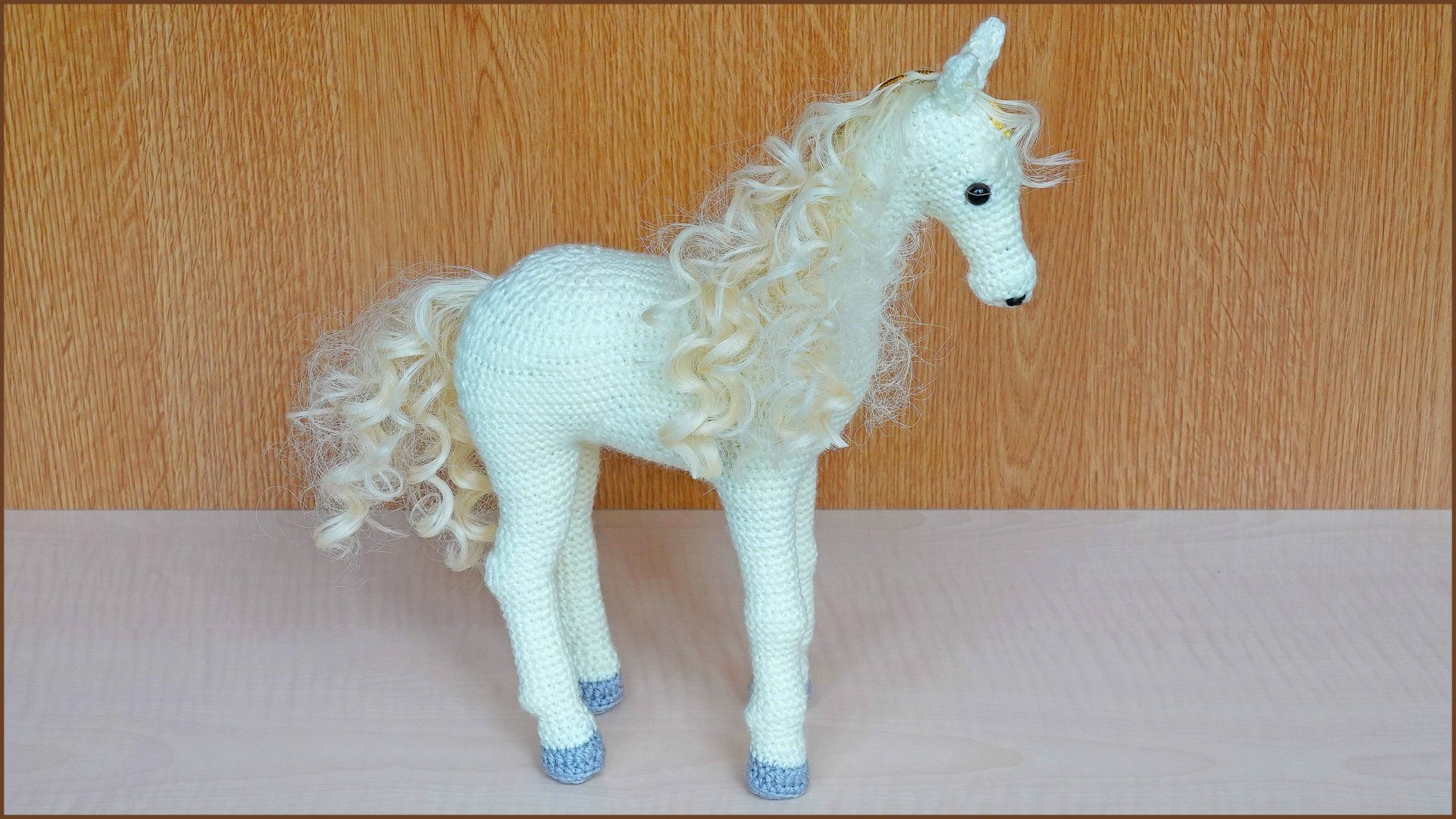 Лошадь крючком. Вязание крючком лошади. Часть 6.