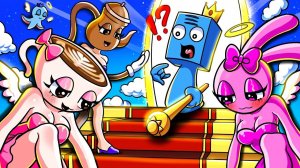 Хочешь увидеть зеленый свет на Небесах?! С ангелом Пинки, Итакой и Та-Та-Сахуром! / Анимация Спрунки