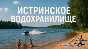 ИСТРИНСКОЕ ВОДОХРАНИЛИЩЕ. Место ,где можно прекрасно провести свои выходные. Московская область.