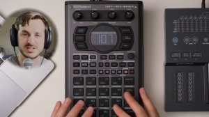 Как создать барабанные ритмы с нуля на Roland SP-404 mk2