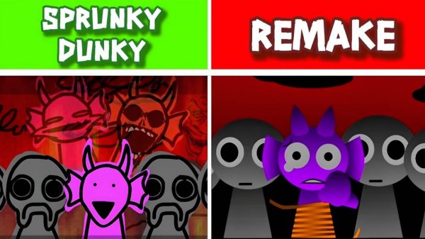 INCREDIBOX 🍩 | SPRUNKY DUNKY vs РЕМЕЙК! 🤡🌀 КТО ЛУЧШЕ?