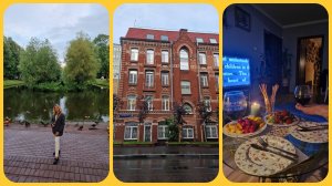 Тёплый мясной салат,  рецепт.  Моя новая менажница. )