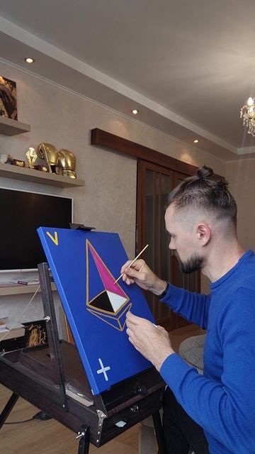 ХУДОЖНИК ЗАХАРКИН РУСЛАН - КАРТИНА "ETHEREUM FOREVER" (2025) смотреть онлайн