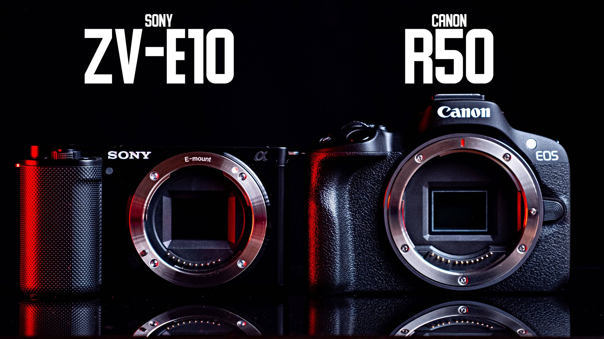 Canon R50 vs Sony ZV-E10 — кто победит в 2025?