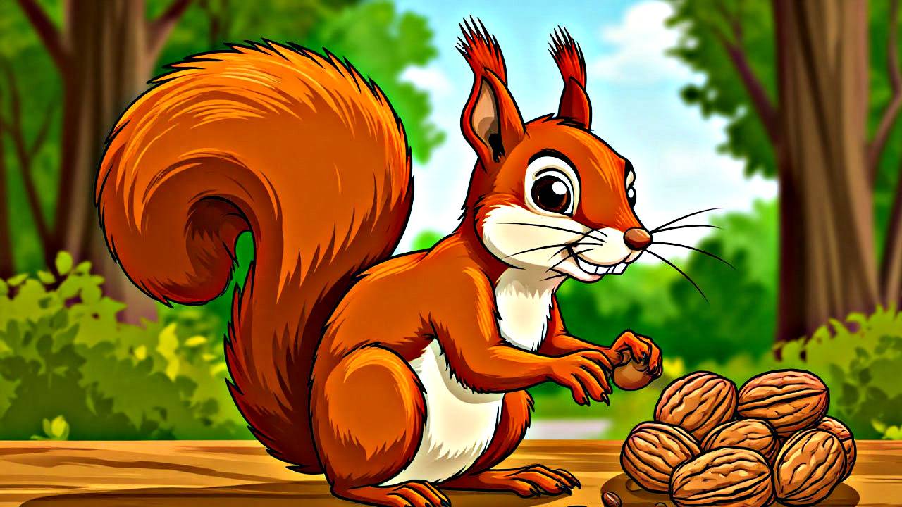 Белочка Воришка|сказки для детей | аудиосказки | детские сказки| добрые сказки| сказки на ночь смотреть онлайн