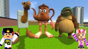 БРЕЙНРОТ ИТАЛЬЯНСКИЕ МЕМЫ ОХОТЯТСЯ ЗА НАМИ в МАЙНКРАФТ ДЕВУШКА НУБ и ПРО ВИДЕО ТРОЛЛИНГ MINECRAFT (1