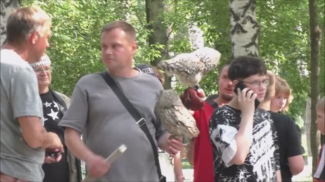 Детская радость фонтан,сова неясыть.Площадь гор.ДК. С Днём рождения любимый Ачинск - 342г. 20.06.25г смотреть онлайн