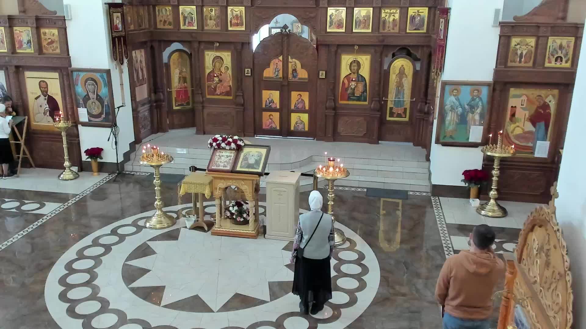 Богослужение в храме Космы и Дамиана 21.06.2025г. смотреть онлайн