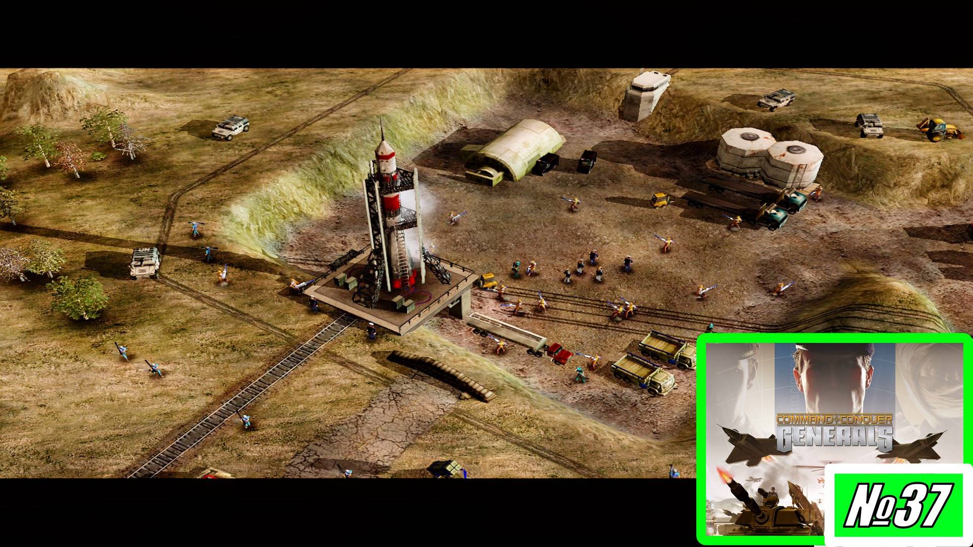 [Прохождение][Кампания №37][МАО/GLA][Нормальная сложность][Миссия 7][Command & Conquer Generals]