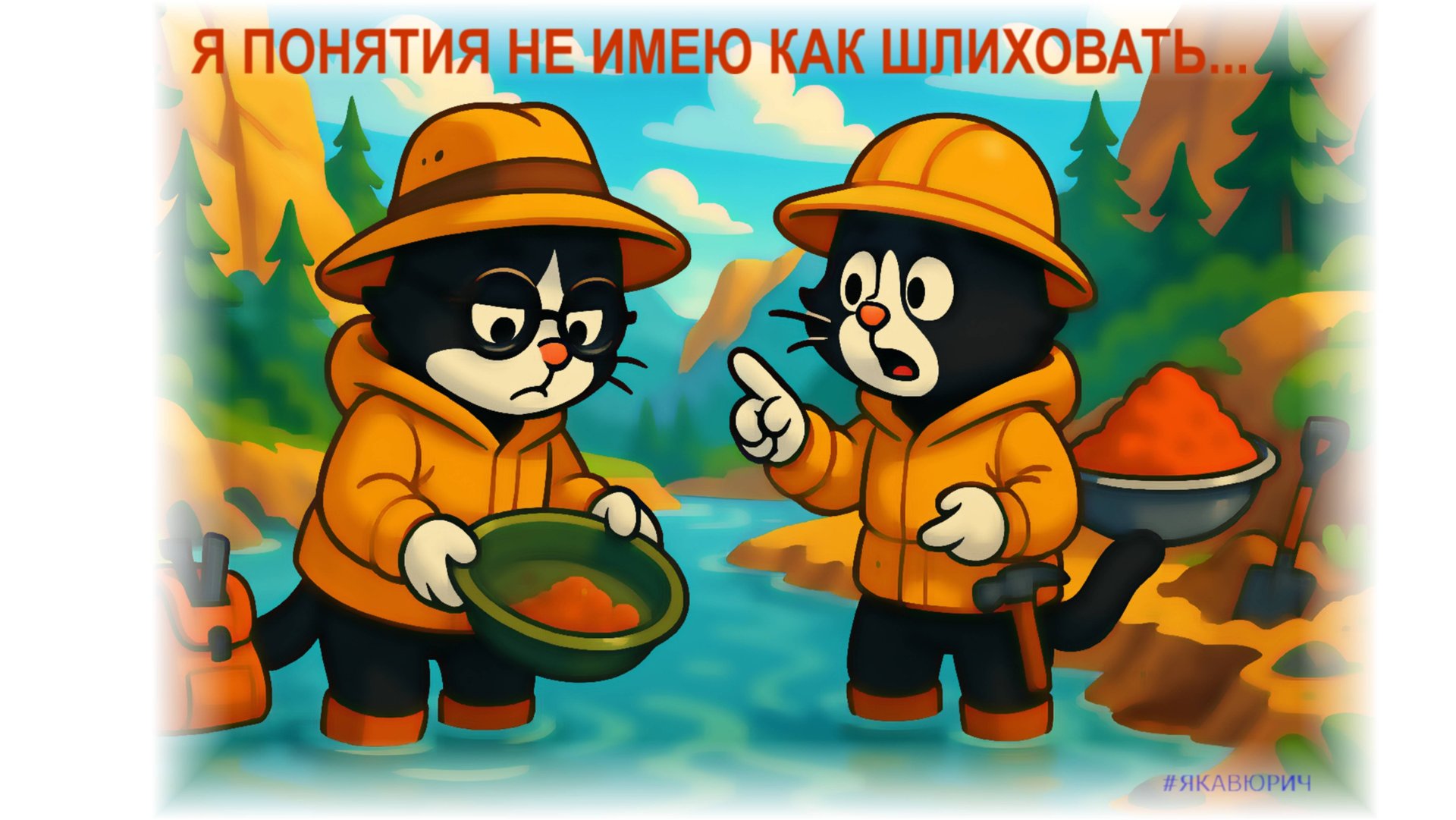 Шлихуем! Сегодня мы с тобой шлихуем!.. Как мыть пробы на лотке? смотреть онлайн