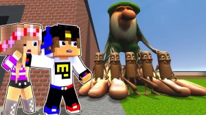 ПОБЕГ БОМБАРДИРО КРОКОДИЛО ТРАЛАЛЕРО ТРАЛАЛА в МАЙНКРАФТ! ДЕВУШКА НУБ и ПРО ВИДЕО ТРОЛЛИНГ MINECRAFT