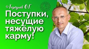 Поступки, несущие тяжёлую карму! Олег Геннадьевич Торсунов