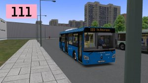 OMSI 2: Автобус №111 Улица Новаторов - Метро Октябрьская