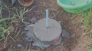 Строим террасу на сваях своими руками//часть 2