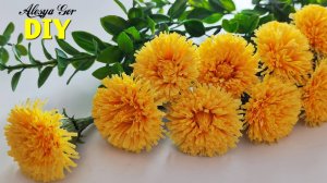 Милые  ОДУВАНЧИКАМИ из Бумаги своими руками.