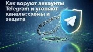 Как воруют аккаунты Telegram и угоняют каналы: схемы и защита