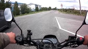 Мопед VMC AURA RS покатушки по городу