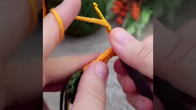 МК цветок крючком😍