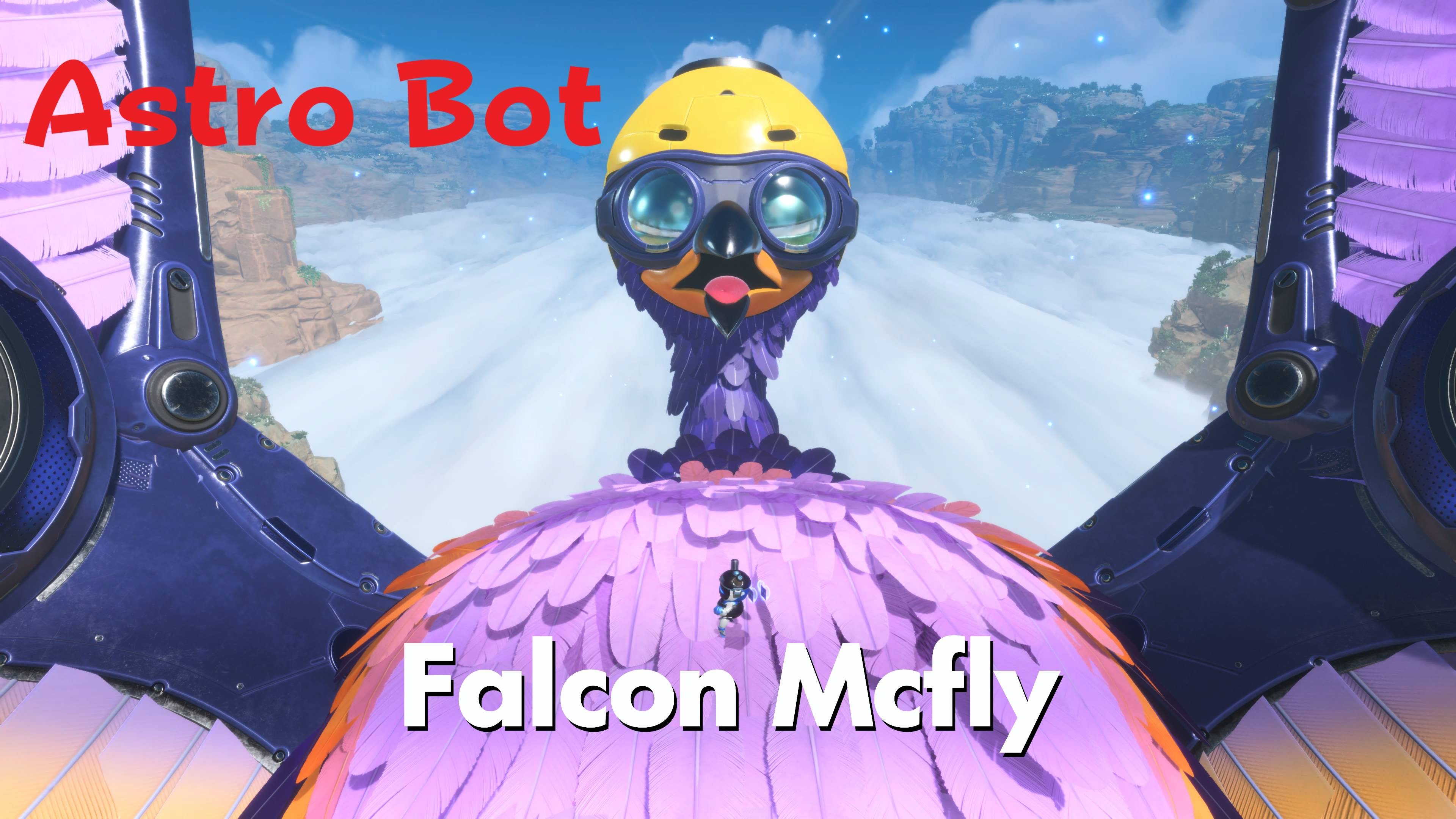 ASTRO BOT - босс Сокол Макфлай (PS5 Pro)