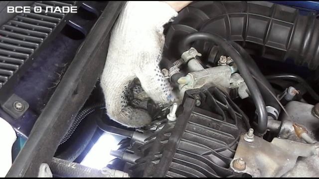8. Замена потенциометра дроссельной заслонки (ДПДЗ) смотреть онлайн