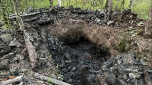 Раскопки по войне . Раскопали немецкий блиндаж на передовой!